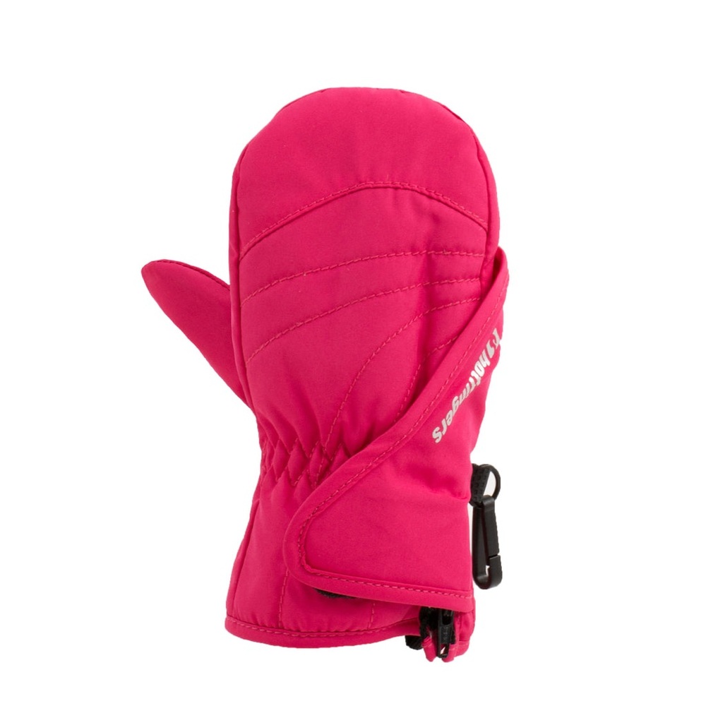 Hotfingers zip n slide Kids Pink Mittens Tots size L (5-6)‎ NWOT